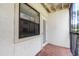 Enclosed patio with a screen for pest control, offering an indoor-outdoor transition and comfortable relaxation at 11901 4Th N St # 5111, St Petersburg, FL 33716