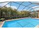 Enjoy the screened-in pool area with a spa and plenty of room for lounging by the pool at 14715 Fishhawk Preserve Dr, Lithia, FL 33547