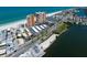 High angle view of the building with beach and intercoastal views at 17920 Gulf Blvd # 1806, Redington Shores, FL 33708