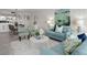 Cozy living space with modern furnishings, adjacent dining area, and stylish decor for comfortable living at 17920 Gulf Blvd # 1806, Redington Shores, FL 33708
