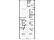 Detailed floor plan showcasing the layout of the home, including bedrooms, bathrooms, and living spaces at 3138 Nautical S Pl, St Petersburg, FL 33712
