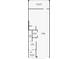 Floor plan of the home showing the garage, elevator, and entry layout at 3138 Nautical S Pl, St Petersburg, FL 33712