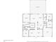 Detailed floor plan showcasing the layout of the home, including room dimensions and the arrangement of spaces at 3703 Treeline Dr, Valrico, FL 33596