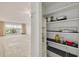 Open living room with balcony access and closet, offering natural light and storage space at 3789 46Th S Ave # 204, St Petersburg, FL 33711