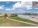 Expansive water views of the community with picnic area at 3789 46Th S Ave # 204, St Petersburg, FL 33711