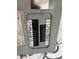 Open circuit breaker panel with labels for each circuit at 5008 N Suwanee Ave, Tampa, FL 33603