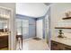 Inviting entryway with tile floor, neutral paint, and an attractive foyer at 5525 Turtle Crossing Loop, Tampa, FL 33625