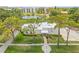 Charming clubhouse exterior with manicured landscaping, perfect for community events and gatherings at 6188 80Th N St # 101, St Petersburg, FL 33709