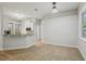 Open concept kitchen with granite countertops and sleek cabinetry, ideal for modern living and entertaining at 707 9Th Sw Ave, Ruskin, FL 33570