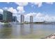 Waterfront community boasting stunning water views and city views at 727 Coral Reef Dr, Tampa, FL 33602