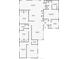 Detailed floor plan showcasing the layout of a spacious home with multiple bedrooms, bathrooms, and living areas at 829 Riverside Dr, Tarpon Springs, FL 34689