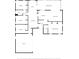 Detailed floor plan showcasing the layout of the entire home, including bedrooms and living spaces at 9611 107Th N Ave, Largo, FL 33773