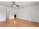 Spacious and bright bedroom with hardwood floors at 1003 E Emma St, Tampa, FL 33603