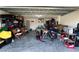 Spacious garage with ample storage, perfect for organizing tools and equipment at 10123 Carp Hollow Rd, Sun City Center, FL 33573