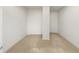 Empty room with neutral carpet and freshly painted white walls at 11623 Tetrafin Dr, Riverview, FL 33579