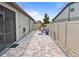 A backyard featuring paver stones, a playset, and a nice area for to play in at 12653 Palapa Loop, Spring Hill, FL 34610