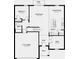Open concept floor plan with great room, kitchen, dining area, study, and two car garage at 13576 Tropical Breeze Way, Hudson, FL 34669