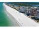 Amazing view of the Gulf of Mexico, waterfront pool, and sandy beach at 17920 Gulf Blvd # 1901, Redington Shores, FL 33708