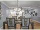 The dining room is stylish and modern, adjacent to a bright and airy kitchen at 17920 Gulf Blvd # 1901, Redington Shores, FL 33708