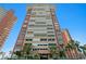 Stunning condominium tower with direct beach access and beautiful palm tree landscaping at 17920 Gulf Blvd # 1901, Redington Shores, FL 33708