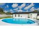 A backyard pool is perfect for summer fun, with easy access and plenty of space to relax at 1873 Murray Ave, Clearwater, FL 33755