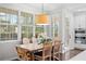 Bright dining area with natural light and a view of the outdoors at 2403 W Sunset Dr, Tampa, FL 33629