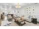 Inviting living room with elegant decor and ample seating at 2403 W Sunset Dr, Tampa, FL 33629