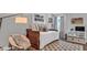 Cozy bedroom showcasing a daybed, basketball hoop, and sports-themed decor at 28809 S Orange Berry S Dr, Wesley Chapel, FL 33543