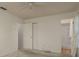 The bedroom is bright with natural light with carpet flooring and access to ensuite bathroom at 4039 La Pasida Ln, New Port Richey, FL 34655