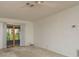 Bedroom featuring neutral walls and a ceiling fan for comfort at 4039 La Pasida Ln, New Port Richey, FL 34655