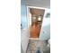 View from bathroom out to living room, showcasing open layout at 4851 W Gandy Blvd # B7L23, Tampa, FL 33611