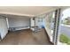 Covered carport provides ample space with textured flooring, decorative design, and convenient access to the home at 4851 W Gandy Blvd # B7L23, Tampa, FL 33611