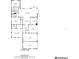 Detailed floor plan showcasing the layout of a spacious home with multiple bedrooms, bathrooms, and a large garage at 5800 3Rd S St, St Petersburg, FL 33705