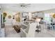 Open living space featuring modern furnishings and an open floor plan at 6097 Golden Nettle Dr, Apollo Beach, FL 33572