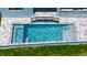 This sparkling pool features a patio, step entry, and cool decking in a private backyard at 6530 Simone Shores Cir, Apollo Beach, FL 33572