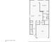 First floor plan layout showcasing the kitchen, living room, dining room, and primary suite at 71 Rose Bud Ln, Spring Hill, FL 34609
