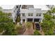 Aerial view of townhome with two-car garage at 109 S Packwood Ave # B, Tampa, FL 33606