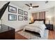 Comfortable bedroom with natural light, neutral tones, and a well-coordinated decor at 109 S Packwood Ave # B, Tampa, FL 33606