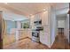Modern kitchen featuring stainless steel appliances, granite countertops and white cabinetry at 131 44Th N Ave, St Petersburg, FL 33703