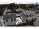 Aerial view of the home and pool in a neighborhood at 2101 3Rd N Ave, St Petersburg, FL 33713