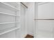 Walk-in closet with custom built-in shelving at 2101 3Rd N Ave, St Petersburg, FL 33713