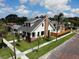 Exterior angle of a home with nice landscaping and brick chimney at 2101 3Rd N Ave, St Petersburg, FL 33713