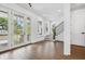 Entryway features french doors, staircase, hardwood floors, and natural light at 2101 3Rd N Ave, St Petersburg, FL 33713