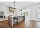 Modern kitchen with a large island, stainless steel appliances, and ample cabinet space at 2101 3Rd N Ave, St Petersburg, FL 33713