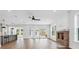 Bright living room with fireplace, hardwood floors, and modern decor at 2101 3Rd N Ave, St Petersburg, FL 33713