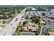 Aerial view of neighborhood with mature trees and houses at 2131 Ridge S Rd # 3, Largo, FL 33778