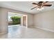 Bright living room with sliding glass doors to the backyard at 2131 Ridge S Rd # 3, Largo, FL 33778