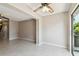 Bright living room with sliding glass doors to the backyard at 2131 Ridge S Rd # 3, Largo, FL 33778