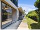 View from patio through sliding doors to interior of home at 2131 Ridge S Rd # 3, Largo, FL 33778