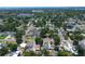 Lush, verdant neighborhood showcasing the serene environment surrounded by mature trees and well-maintained homes at 2627 17Th N Ave, St Petersburg, FL 33713
